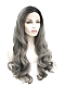 Evahair New Style Cute Grey Long Wavy Synthetic Wig