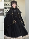 Evahair academy style black lolita cloak suit