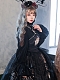 Evahair new fashion dark style mesh lolita dress