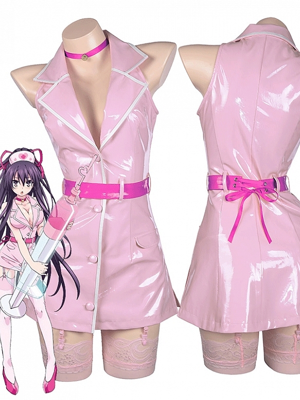 Evahair DATE A LIVE Yatogami Tohka sexy nurse cosplay costume