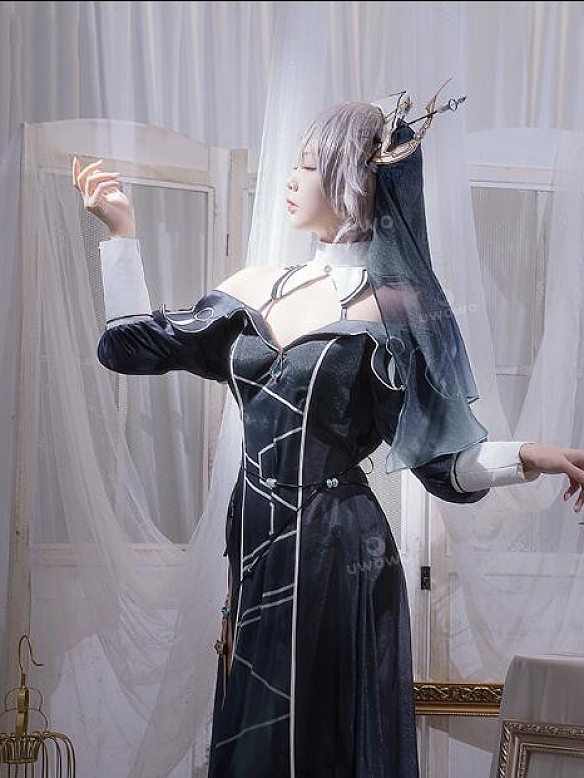 Evahair Date A Live Honjou Nia sexy cosplay costume 