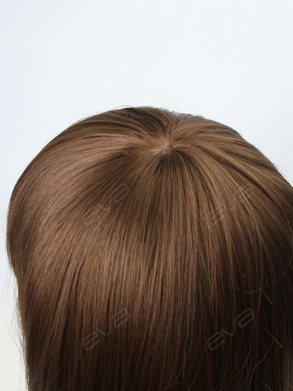 EvaHair Special Medium Length Straight Lob with Bangs