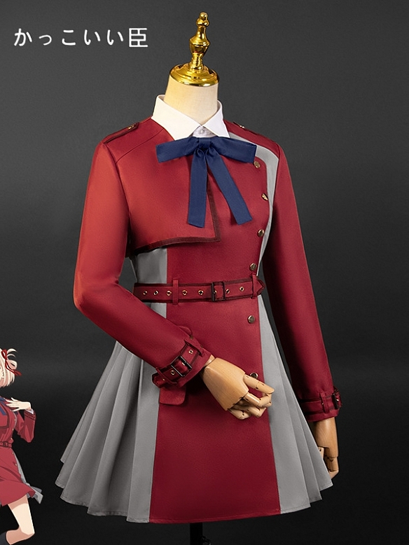 Evahair Lycoris Recoil Nishikigi Chisato cosplay costume
