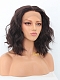 Brown Wavy Shoulder Length Bob Synthetic Lace Front Wig
