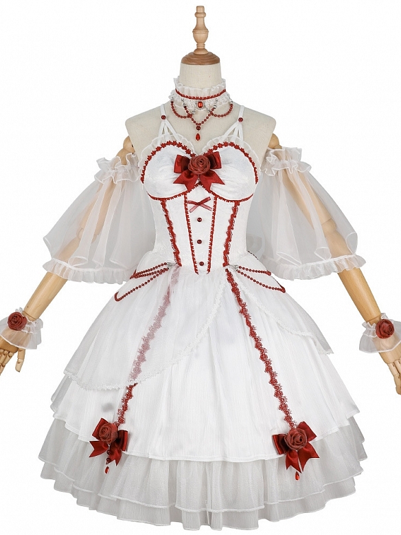 Evahair tea party style elegant lolita dress