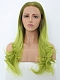 2019 Hot Green Color Synthetic Lace Front Wig