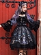 Evahair Dark Gothic style vintage black lolita dress