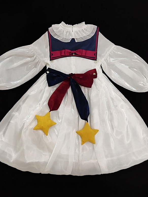 White Cotton Candy Princess Lolita OP