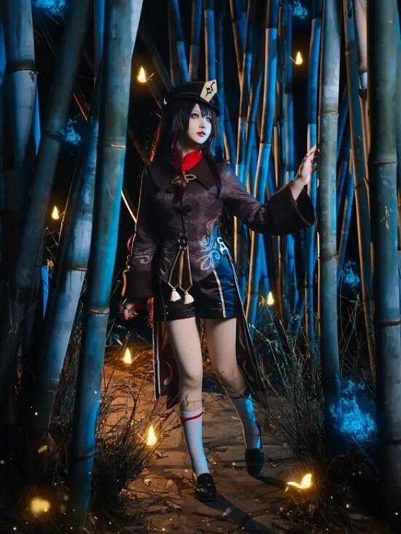 Evahair Genshin Impact Hutao cosplay costume