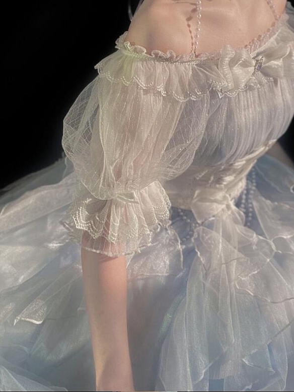 Evahair new style multi layer mesh lolita dress JSK