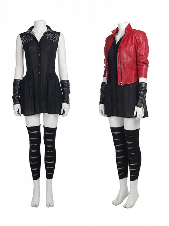 Evahair fashion Marvel Avengers Scarlet Witch cosplay costume