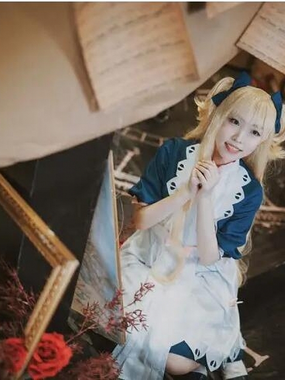 Evahair SHADOWS HOUSE mian character エミリコ cosplay costume