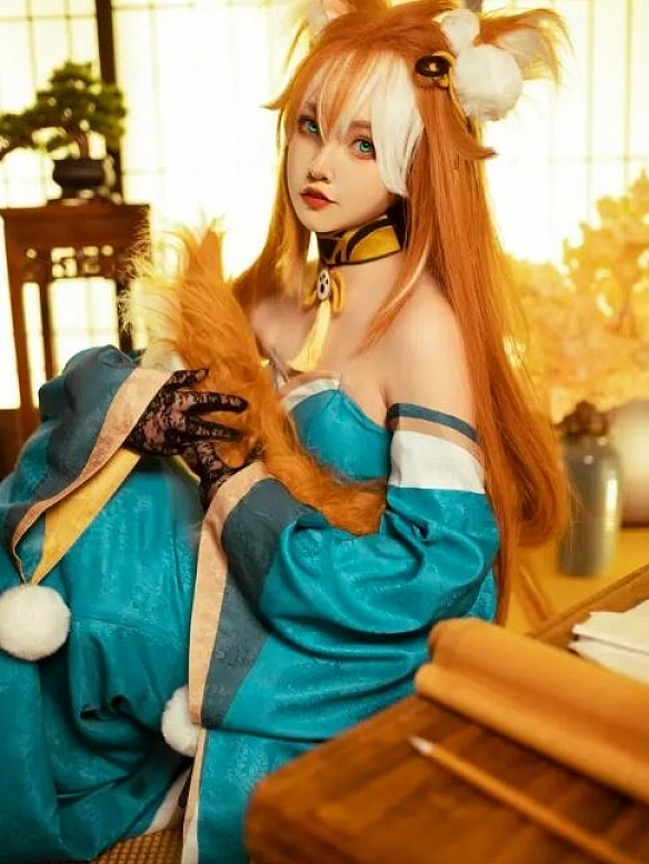 Evahair Genshin Impact Gorou Sexual transformation costume