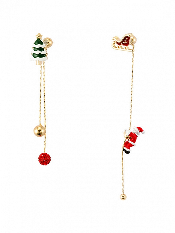 Evahair 2021 New Style Christmas Tree Earrings