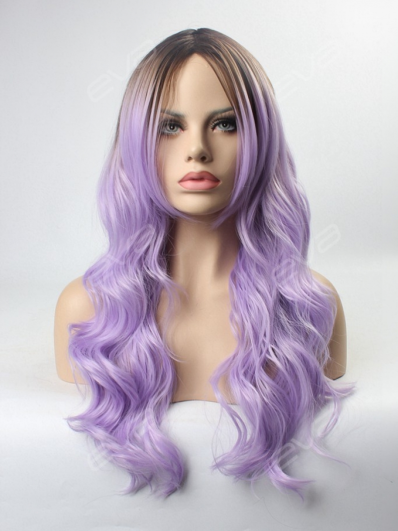 All Machine Made Wefted Cap Construction Synthetic Wig 