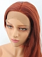 Reddish Brown Synthetic Lace Front Wig with Popular Wavy Style