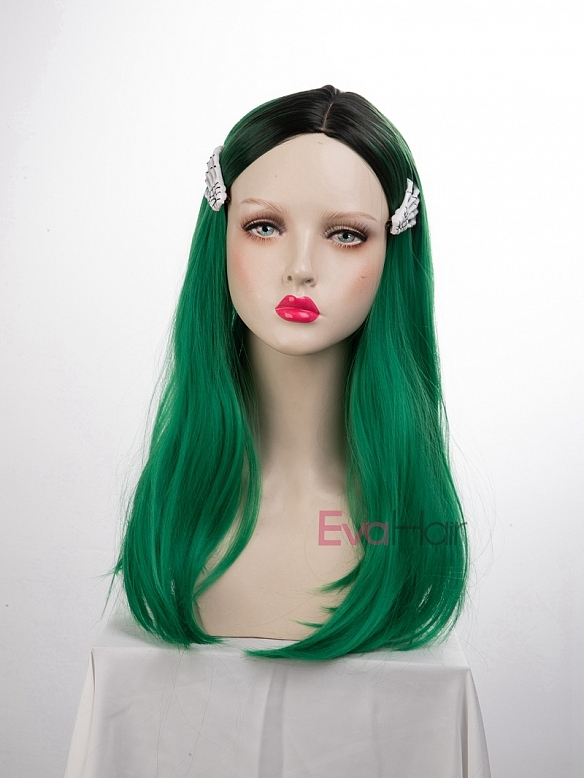 EvaHair Wefted Cap Long Straight Synthetic Wig