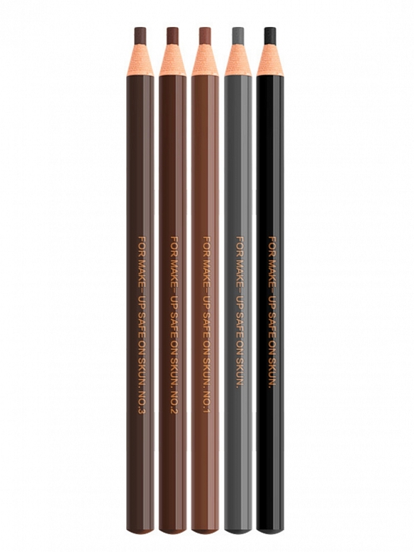 Evahair 5 Colors Selective Makeup Eyebrow Pencil Package