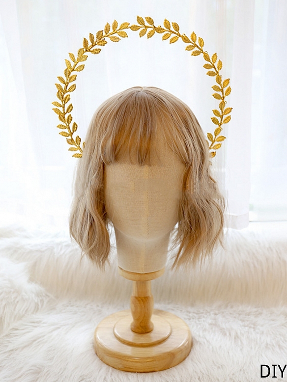 Evahair DIY Golden Leaves Hairpin