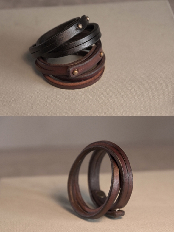 Evahair Vintage Handmade Leather Bracelet