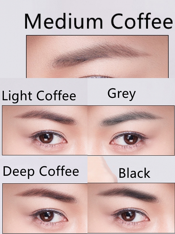 Evahair 5 Colors Selective Makeup Eyebrow Pencil Package