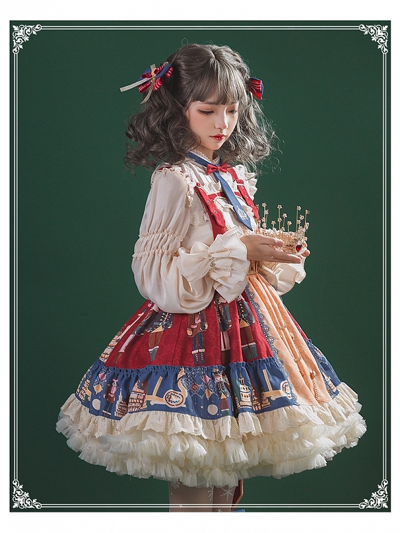 Evahair The Nutcracker style lolita dress JSK