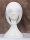 Evahair 2022 New Style White Short Straight Synthetic Wig with Bangs