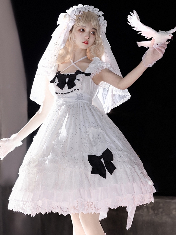 Evahair fashion Wedding dress style lolita dress JSK