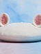 Cute White-Cat-Ears Mori Beret Hat