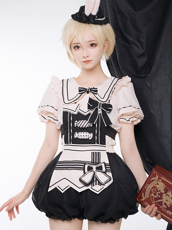 Evahair fashion maid rompers style lolita