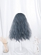 Evahair Lolita Haze Blue Long Wavy Synthetic Wig With Bangs