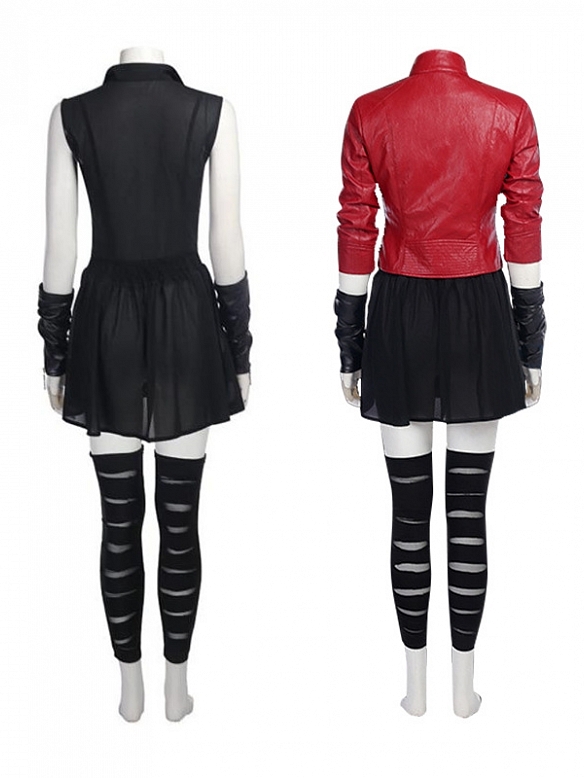 Evahair fashion Marvel Avengers Scarlet Witch cosplay costume