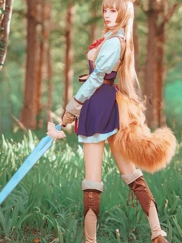 Evahair The Rising of the Shield Hero Raphtalia cosplay costume