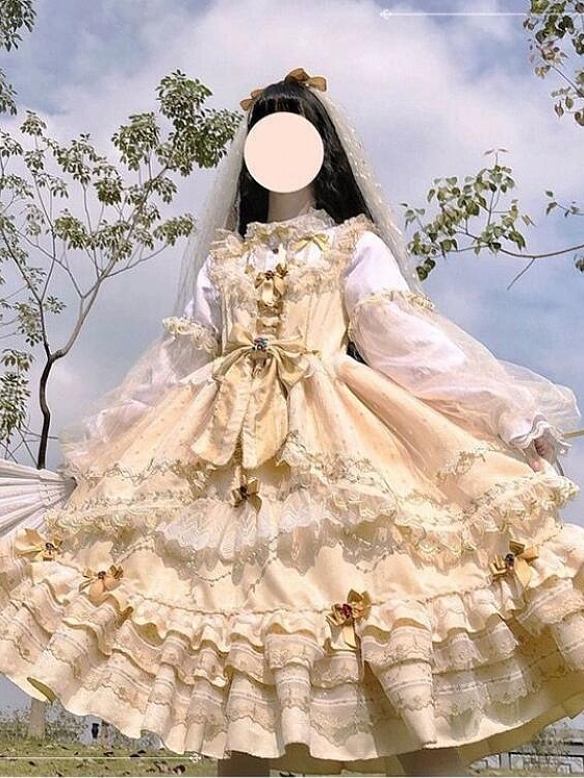 Evahair coronation style vintage royal lolita dress