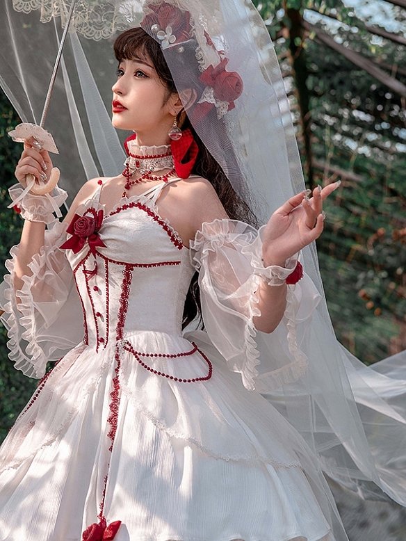 Evahair tea party style elegant lolita dress