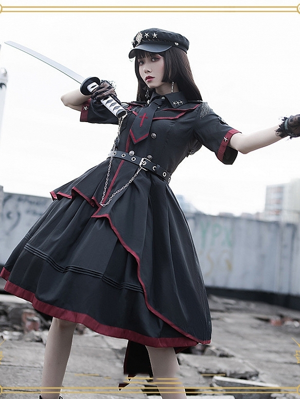 Evahair brand new Dark Punk Style Lolita Suits