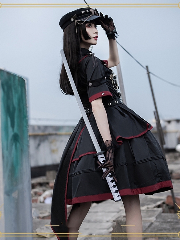 Evahair brand new Dark Punk Style Lolita Suits