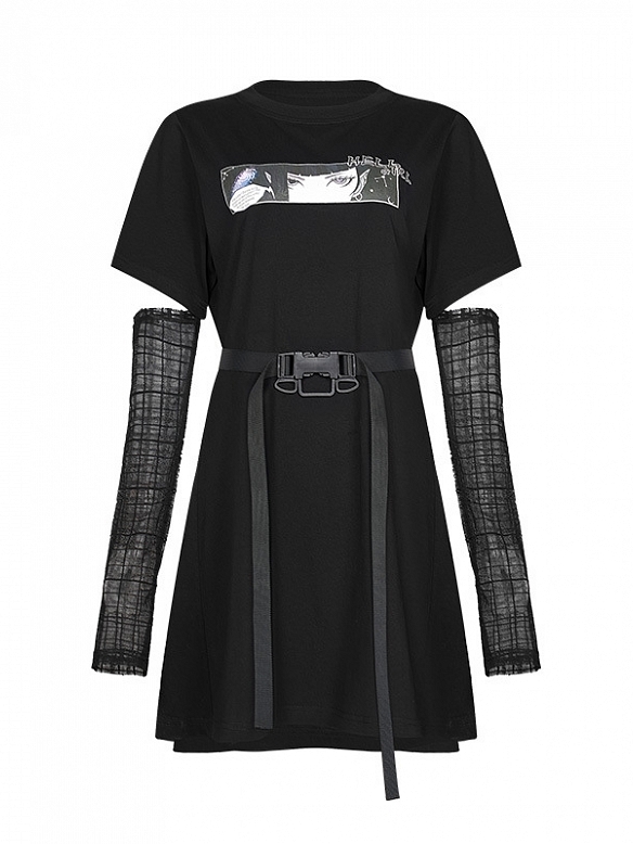 Evahair dark punk style hell girl dress