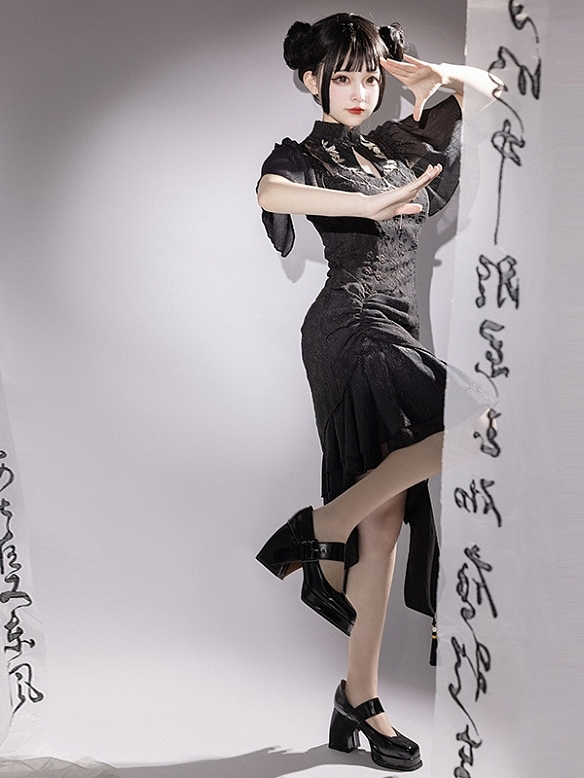 Evahair Chinese Chi-Pao style lolita dress Jsk