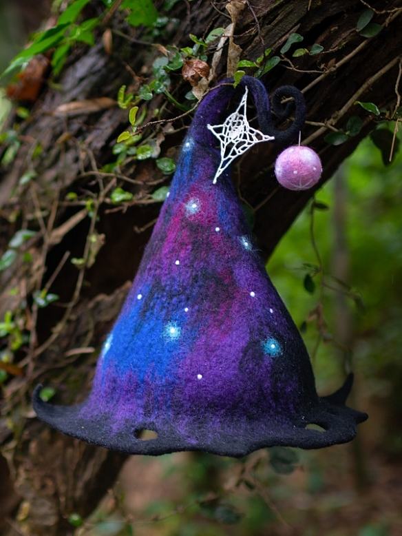 Christmas Galaxy Mori Hat