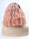 EvaHair Peach Synthetic Lace Front Wig 