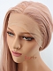 EvaHair Candy Pink Long with Sexy Wavy Synthetic Lace Front Wig