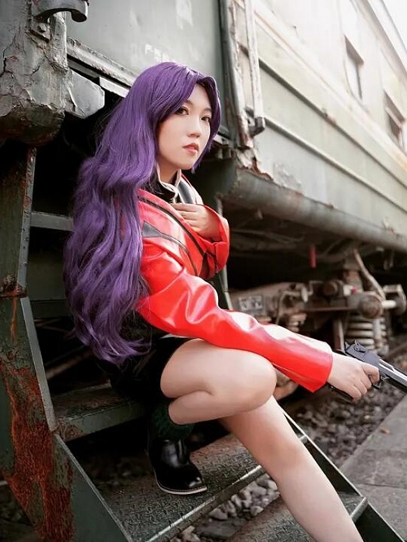 Evhair EVA Katsuragi Misato COSPLAY costume